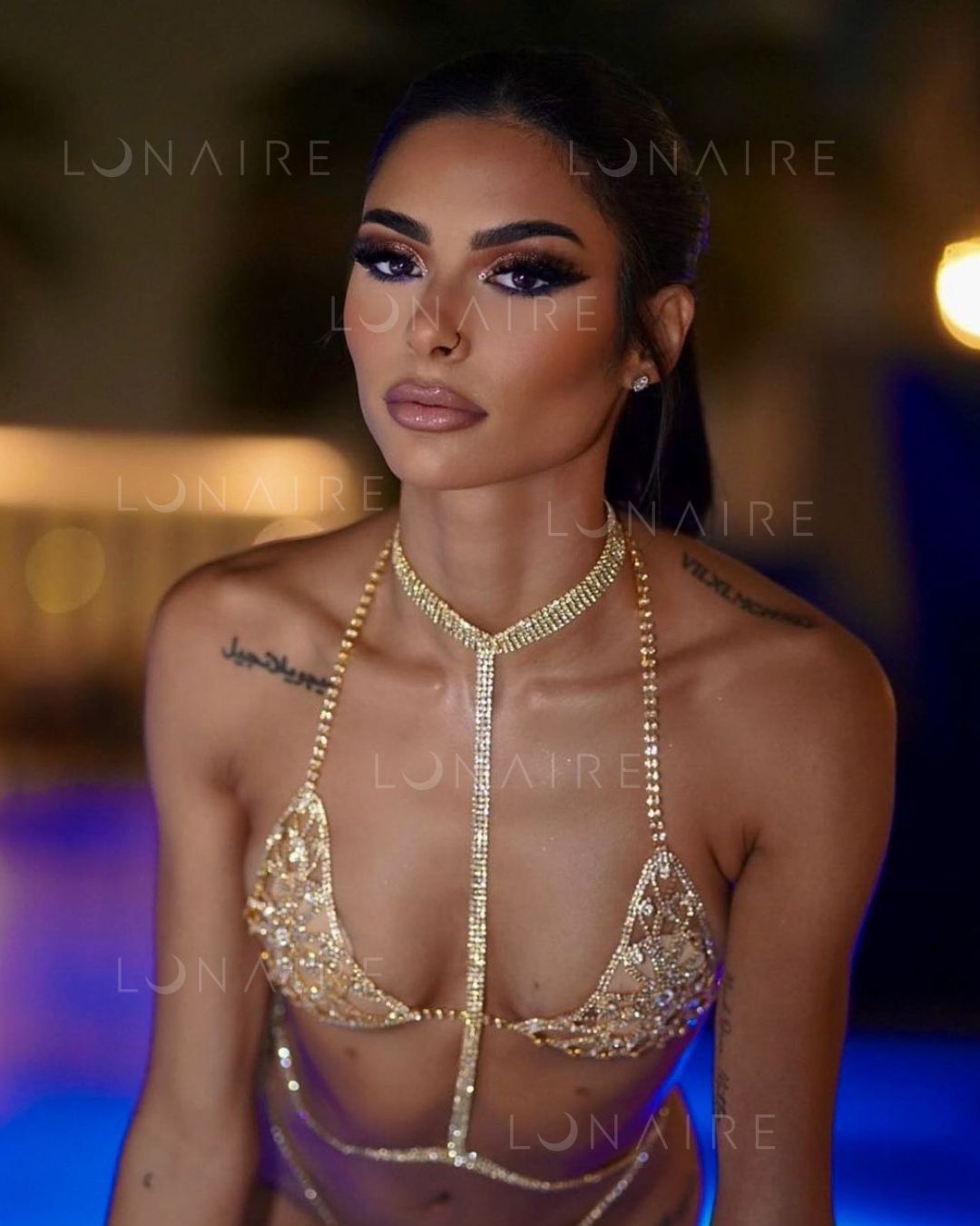 CHOKER STRASS
